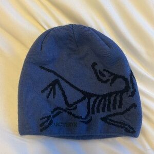 Blue arcteryx hat